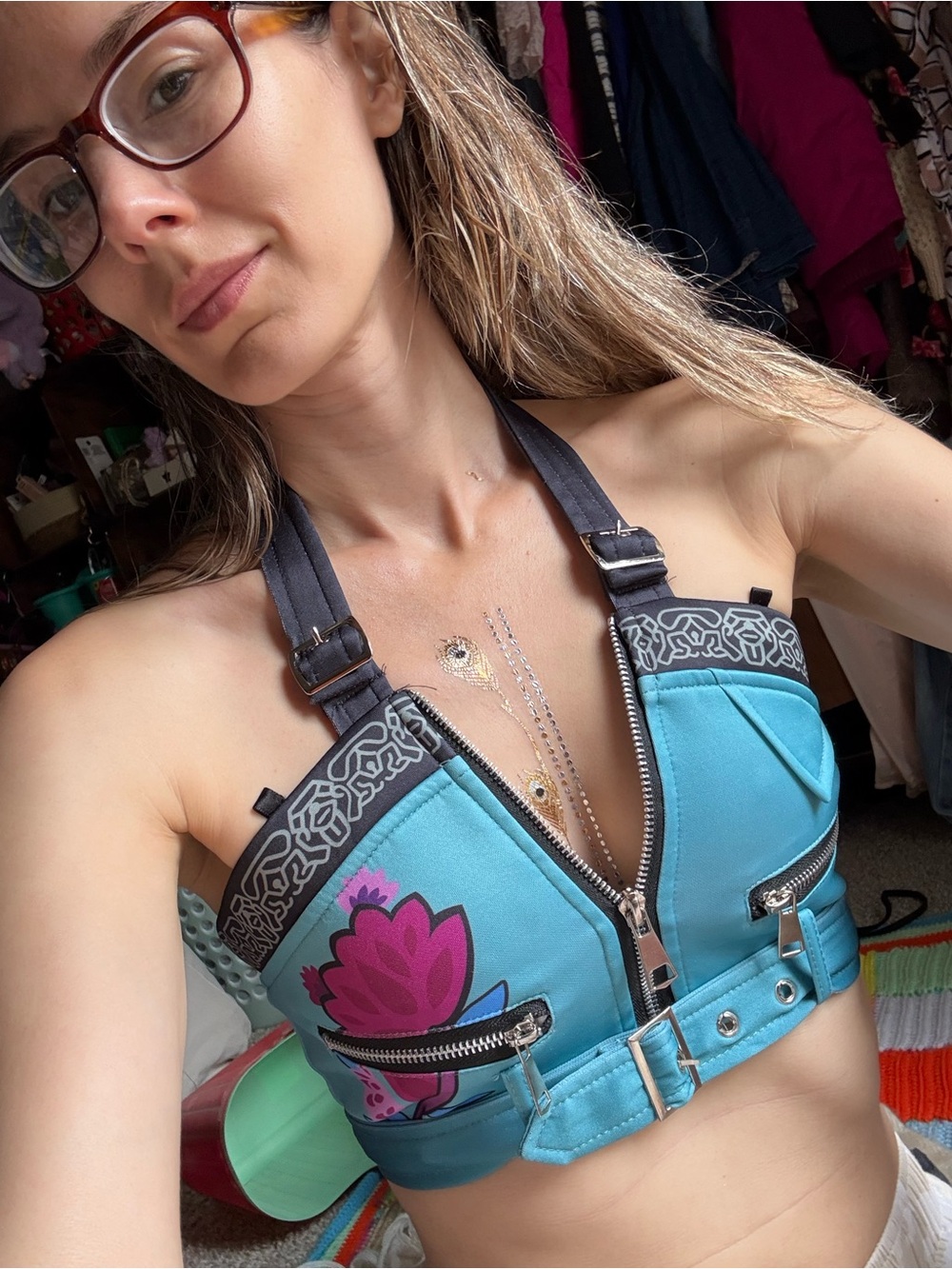 Halloween Mulan or huntress costume top model is 32b - Picture 2 of 11